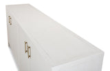 Blanco White 4 Door Buffet - Ornate Home