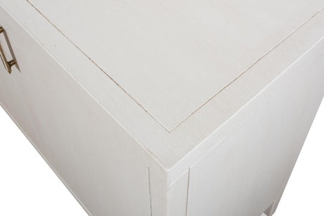 Blanco White 4 Door Buffet - Ornate Home