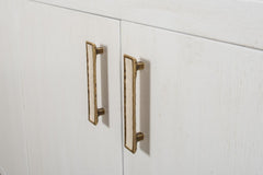 Blanco White 4 Door Buffet - Ornate Home