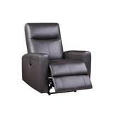 Blane Brown Leather Power Motion Recliner - Ornate Home