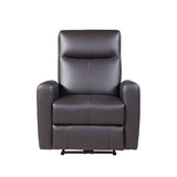 Blane Brown Leather Power Motion Recliner - Ornate Home