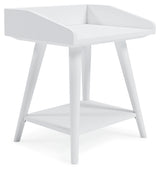 Blariden White Accent Table - Ornate Home