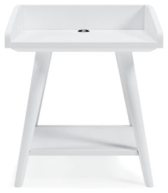 Blariden White Accent Table - Ornate Home