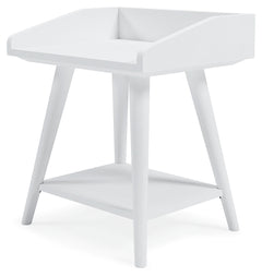 Blariden White Accent Table - Ornate Home