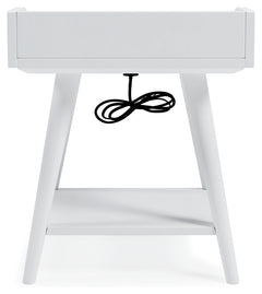 Blariden White Accent Table - Ornate Home