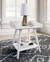 Blariden White Accent Table - Ornate Home