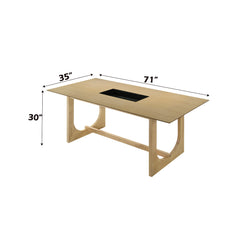 Blayde Natural Dining Table - Ornate Home