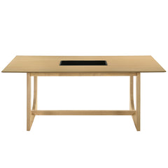 Blayde Natural Dining Table - Ornate Home