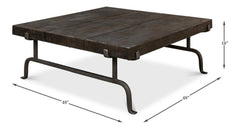 Blayne Brown Coffee Table - Ornate Home