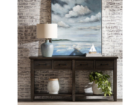 Blaze Blue Earthenware Table Lamp - Ornate Home