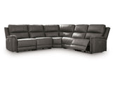 Bleckley Anchor 5-Piece Power Reclining Sectional (Online Special Price) - Ornate Home