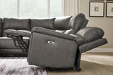 Bleckley Anchor 5-Piece Power Reclining Sectional (Online Special Price) - Ornate Home