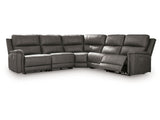 Bleckley Anchor 5-Piece Power Reclining Sectional - Ornate Home