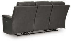 Bleckley Anchor PWR REC Sofa with ADJ Headrest - Ornate Home