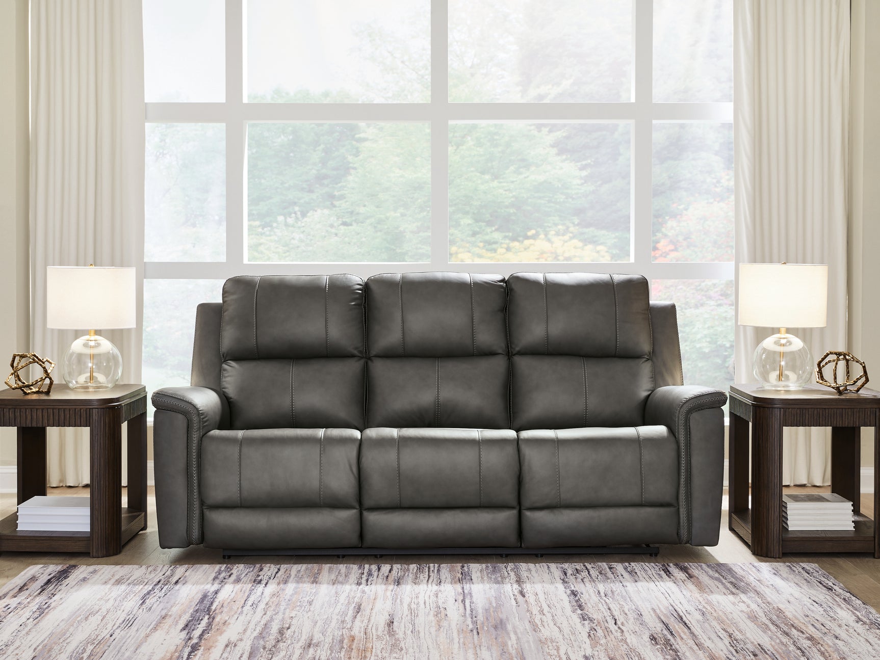 Bleckley Anchor PWR REC Sofa with ADJ Headrest - Ornate Home