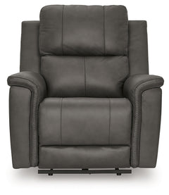 Bleckley Anchor PWR Recliner/ADJ Headrest - Ornate Home
