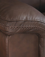Bleckley Espresso PWR REC Loveseat/CON/ADJ HDRST - Ornate Home