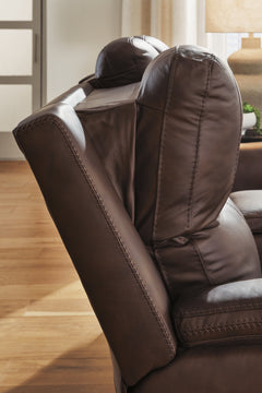 Bleckley Espresso PWR REC Sofa with ADJ Headrest - Ornate Home