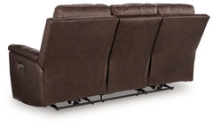 Bleckley Espresso PWR REC Sofa with ADJ Headrest - Ornate Home