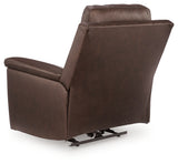 Bleckley Espresso PWR Recliner/ADJ Headrest - Ornate Home