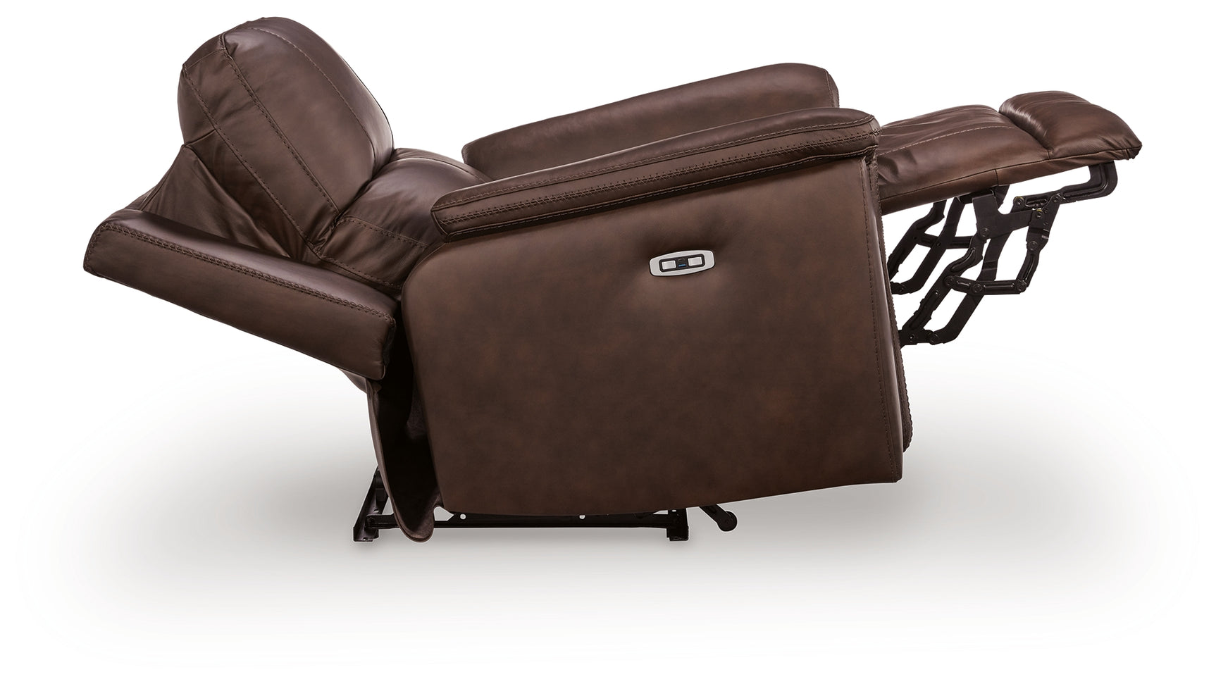 Bleckley Espresso PWR Recliner/ADJ Headrest - Ornate Home