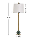 Bledel Brass Buffet Lamp - Ornate Home
