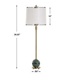 Bledel Brass Buffet Lamp - Ornate Home