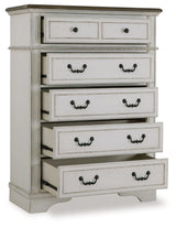 Blendon Two-tone Five Drawer Chest (Online Special Price) - Ornate Home