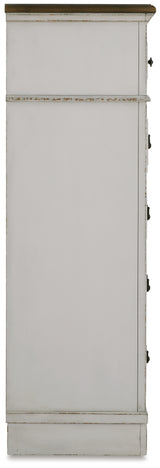 Blendon Two-tone Five Drawer Chest - Ornate Home