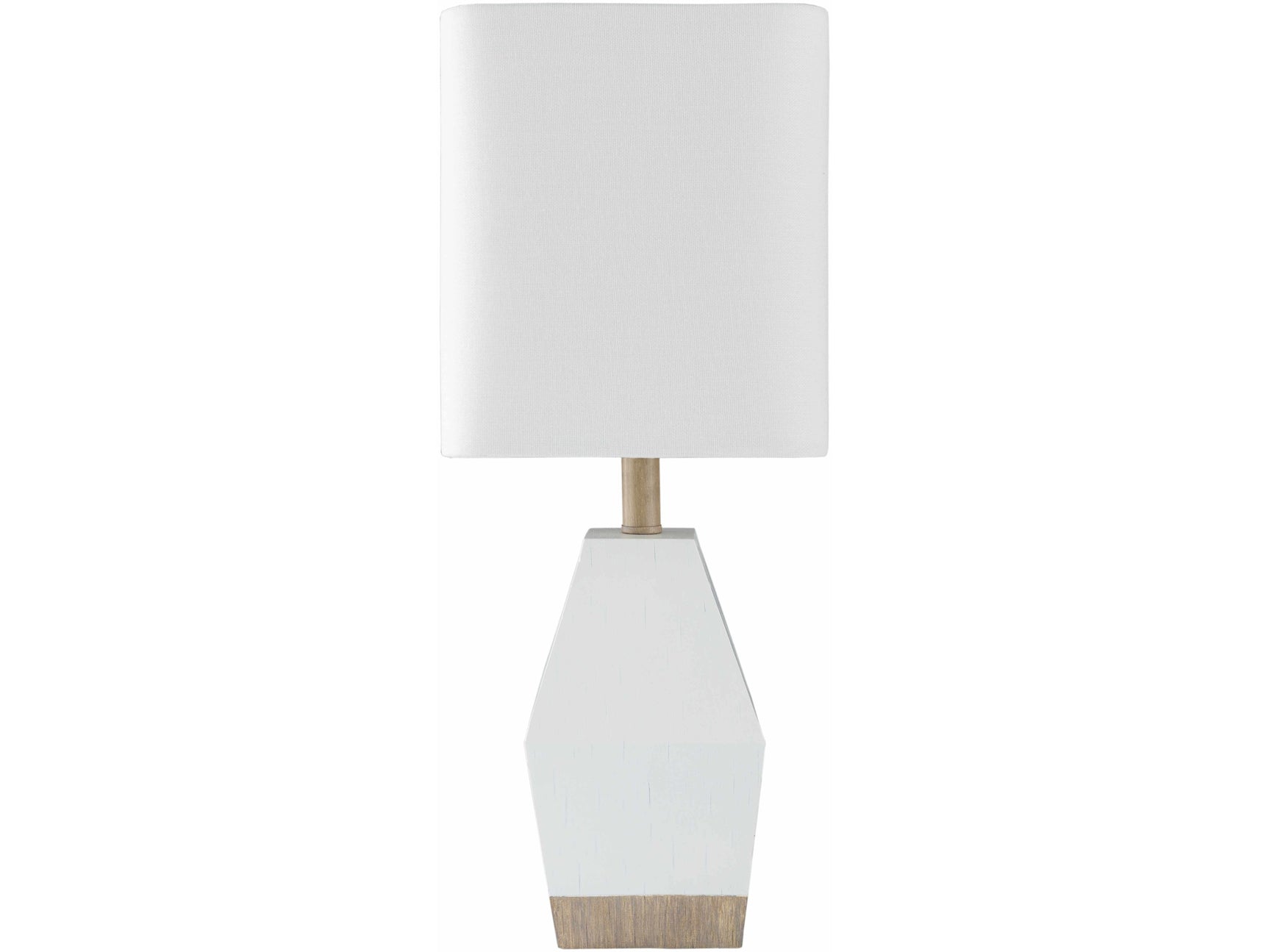 Blinsung White Contemporary Table Lamp - Ornate Home
