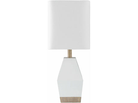 Blinsung White Contemporary Table Lamp - Ornate Home
