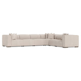 Bliss Beige/Cream Power Motion Sectional - Ornate Home