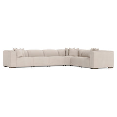 Bliss Beige/Cream Power Motion Sectional - Ornate Home