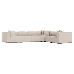 Bliss Beige/Cream Power Motion Sectional - Ornate Home