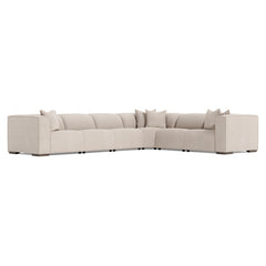 Bliss Beige/Cream Power Motion Sectional - Ornate Home
