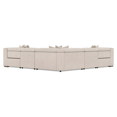 Bliss Beige Power Motion Sectional - Ornate Home