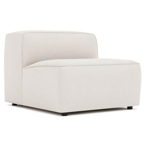 Bliss Ivory Armless Chair - Ornate Home