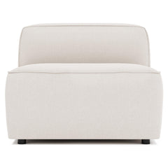 Bliss Ivory Armless Chair - Ornate Home