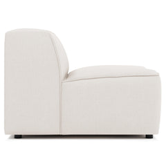 Bliss Ivory Armless Chair - Ornate Home
