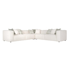 Bliss Ivory Sectional - Ornate Home