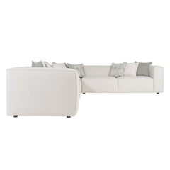 Bliss Ivory Sectional - Ornate Home