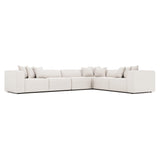 Bliss Ivory Sectional - Ornate Home