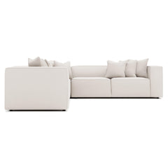 Bliss Ivory Sectional - Ornate Home