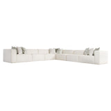 Bliss Ivory Sectional - Ornate Home