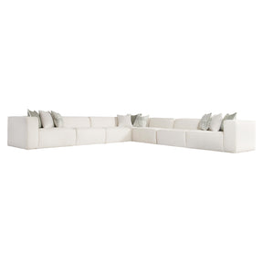 Bliss Ivory Sectional - Ornate Home