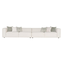 Bliss Ivory Sectional - Ornate Home