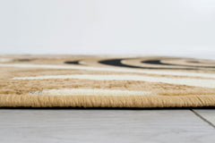 Blitar Brown 5' X 7' Area Rug - Ornate Home