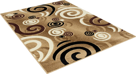 Blitar Brown 5' X 7' Area Rug - Ornate Home