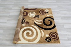 Blitar Brown 5' X 7' Area Rug - Ornate Home