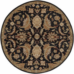 Blomkest Black&Yellow Traditional Wool Carpet - Ornate Home